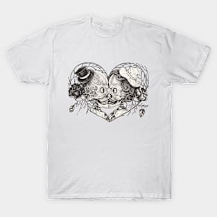 Skeleton lovers. T-Shirt